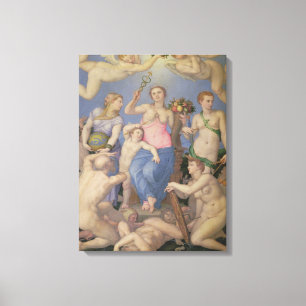 Glücksvorwurf, c.1567 (Öl auf Kupfer) Leinwanddruck