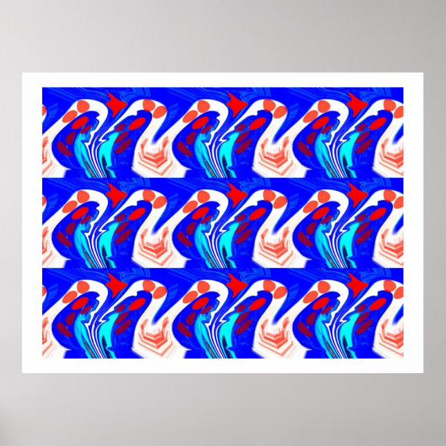 Glückswellen Poster (Vorne)