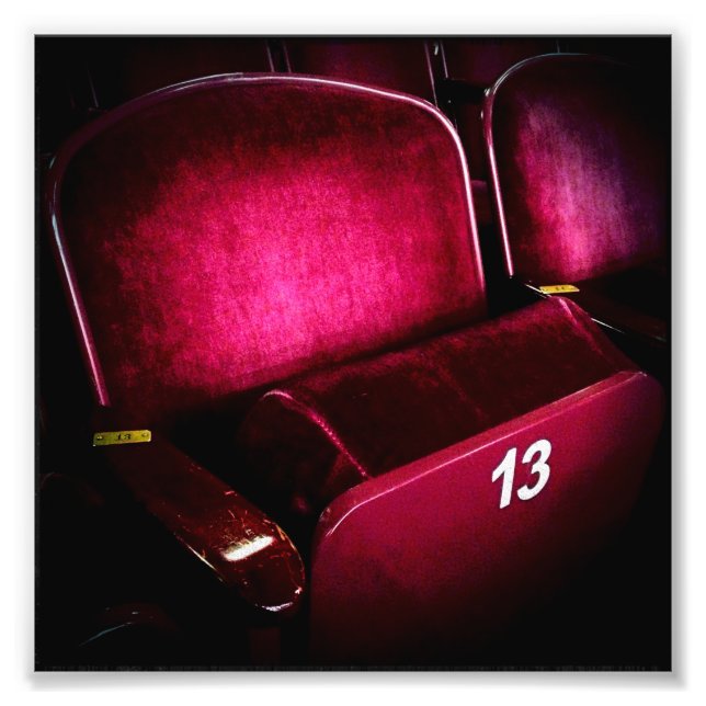 Glückszahl 13 fotodruck (Vorne)