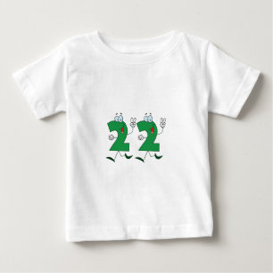Glückszahl 22 baby t-shirt