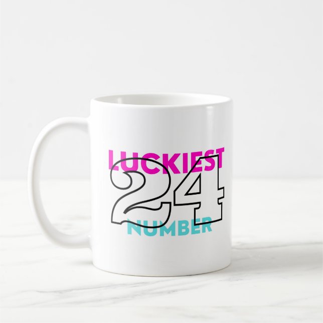 Glückszahl 24 kaffeetasse (Links)
