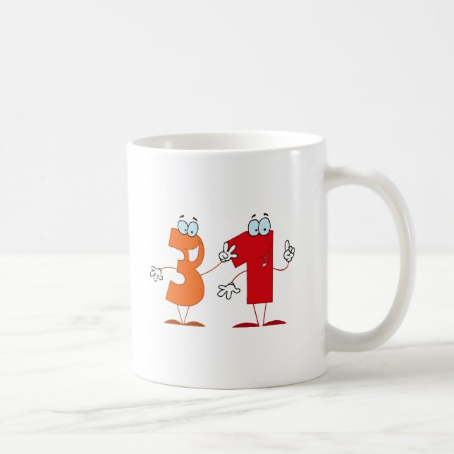 Glückszahl 31 kaffeetasse (Rechts)