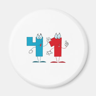 Glückszahl 41 magnet