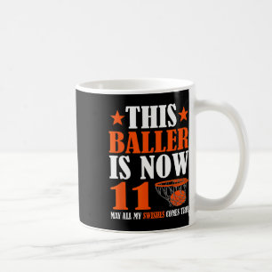 Glückwunsch 11. Geburtstag 11. Jubiläum Bysketbyll Kaffeetasse