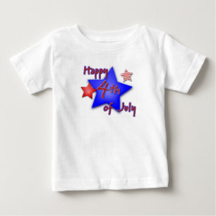 Glückwunsch 4. Juli Baby T-shirt