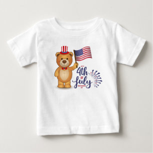 Glückwunsch 4. Juli Baby T - Shirt
