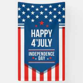 Glückwunsch 4. Juli Banner