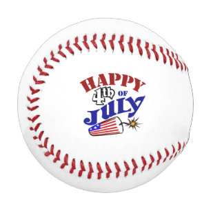 Glückwunsch 4. Juli Baseball