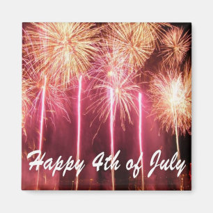 Glückwunsch 4. Juli Magnet