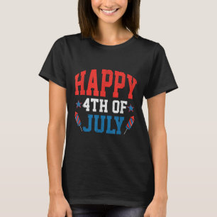 Glückwunsch 4. Juli Patriotische US-amerikanische T-Shirt