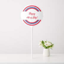 Glückwunsch 4. Juli Rot, Weiß und Blau Feier