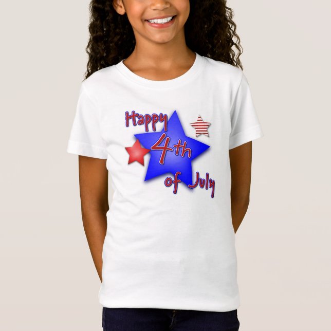 Glückwunsch 4. Juli T-Shirt (Vorderseite)
