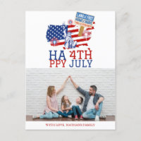 Glückwunsch 4. Juli Unabhängigkeitstag Amerika Fot