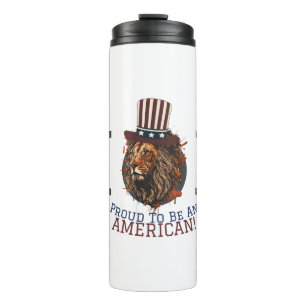 Glückwunsch 4. Juli Unabhängigkeitstag Amerikas Pa Thermosbecher
