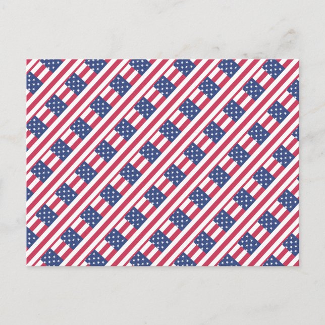 Glückwunsch 4. Juli Unabhängigkeitstag Postkarte (Vorderseite)