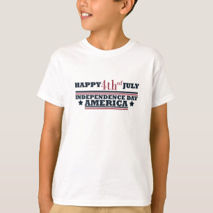 Glückwunsch 4. Tag der Unabhängigkeit Amerikas T-Shirt