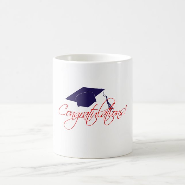 Glückwunsch Abschluss, dass Kaffeetasse (Mittel)