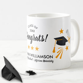 Glückwunsch Abschluss Grad Grad Grad Grad Name Kla Tasse