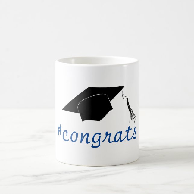 Glückwunsch Abschluss Kaffeetasse (Mittel)