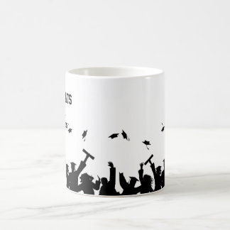 Glückwunsch Absolvent Einfache Minimale Benutzerde Kaffeetasse