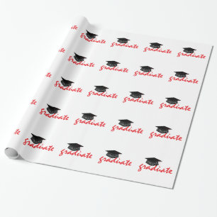 Glückwunsch-Absolvent Geschenkpapier