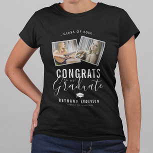 Glückwunsch Absolventen Foto T-Shirt
