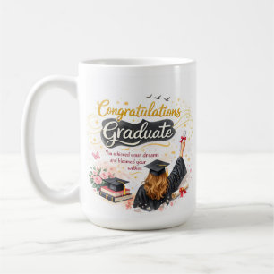 Glückwunsch Absolventen-Tasse Geschenkidee Kaffeetasse