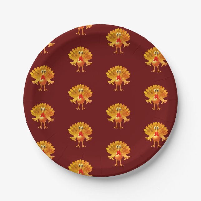 Glückwunsch an die Türkei, Pappteller (Vorderseite)