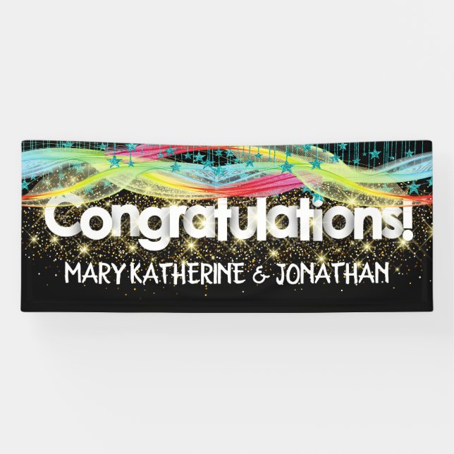 Glückwunsch Banner (Horizontal)