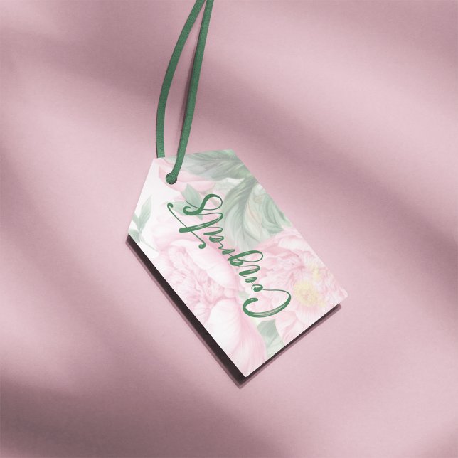 Glückwunsch bevorzugen Tag Geschenkanhänger (Congrats Favor Tag)