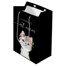 Glückwunsch Cat Mama Geschenktasche Mittlere Geschenktüte