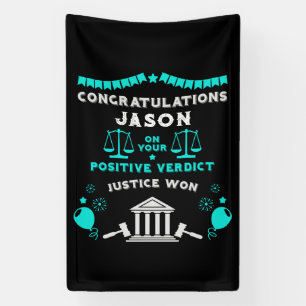 Glückwunsch Court Verdict Banner
