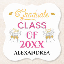 Glückwunsch der Graduate Class Grad personalisiere