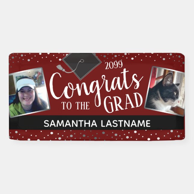 Glückwunsch der Grand Two Foto Class 2024 Banner (Horizontal)