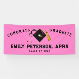 Glückwunsch der Krankenpflegerschule für Abschluss Banner