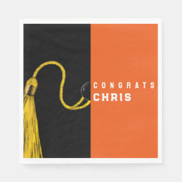 Glückwunsch der Kreativen Graduierungspartei Napki Serviette