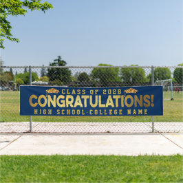 Glückwunsch des Abschlusses für benutzerdefinierte Banner