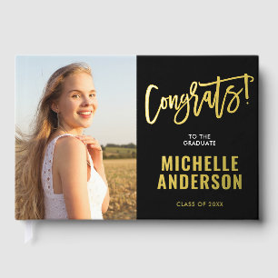 Glückwunsch des Absolventen Gästebuch