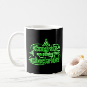 Glückwunsch, die Ihren Schachzug passieren! Kaffeetasse