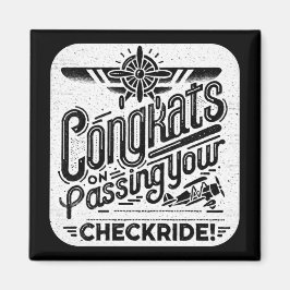 Glückwunsch, die Ihren Schachzug passieren! Magnet