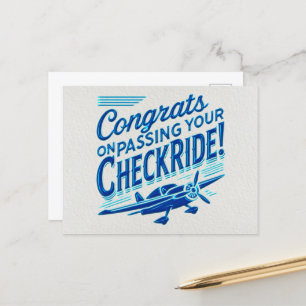 Glückwunsch, die Ihren Schachzug passieren! Postkarte