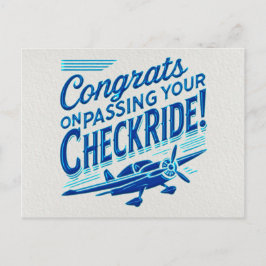 Glückwunsch, die Ihren Schachzug passieren! Postkarte