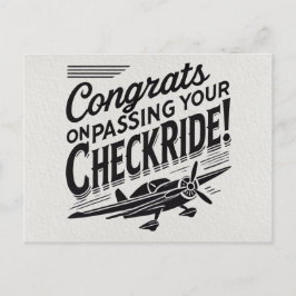 Glückwunsch, die Ihren Schachzug passieren! Postkarte