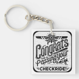 Glückwunsch, die Ihren Schachzug passieren! Schlüsselanhänger