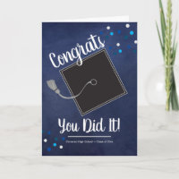 Glückwunsch, die Sie getan haben Grad Mortarboard