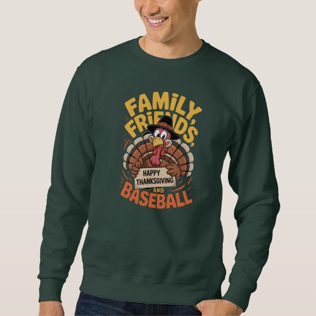 Glückwunsch Erntedankend Herbstleaves Sweatshirt (Vorderseite)