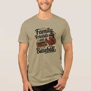 Glückwunsch Erntedankend Herbstleaves Tri-Blend Shirt