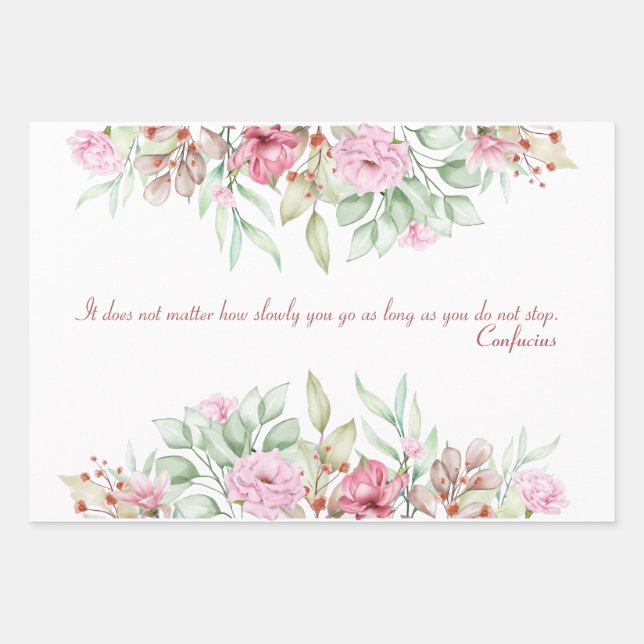 Glückwunsch   geschenkpapier set (Vorderseite 3)