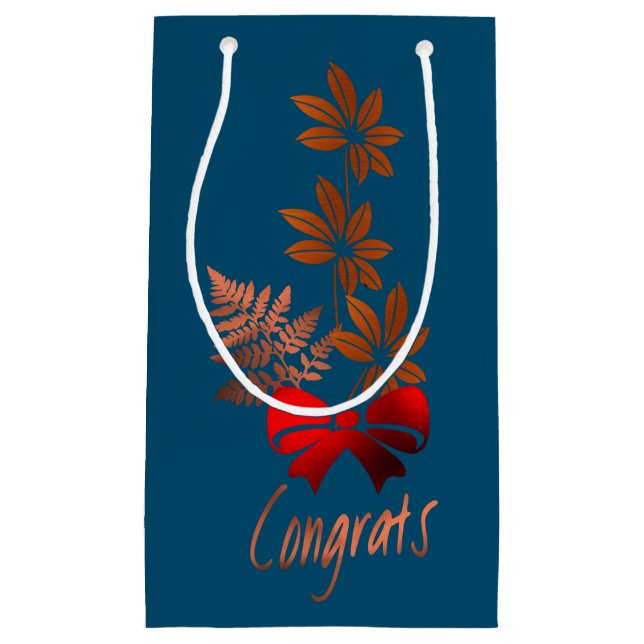 Glückwunsch-Geschenktasche Kleine Geschenktüte (Vorderseite)