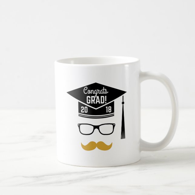 Glückwunsch grad 2018 kaffeetasse (Rechts)